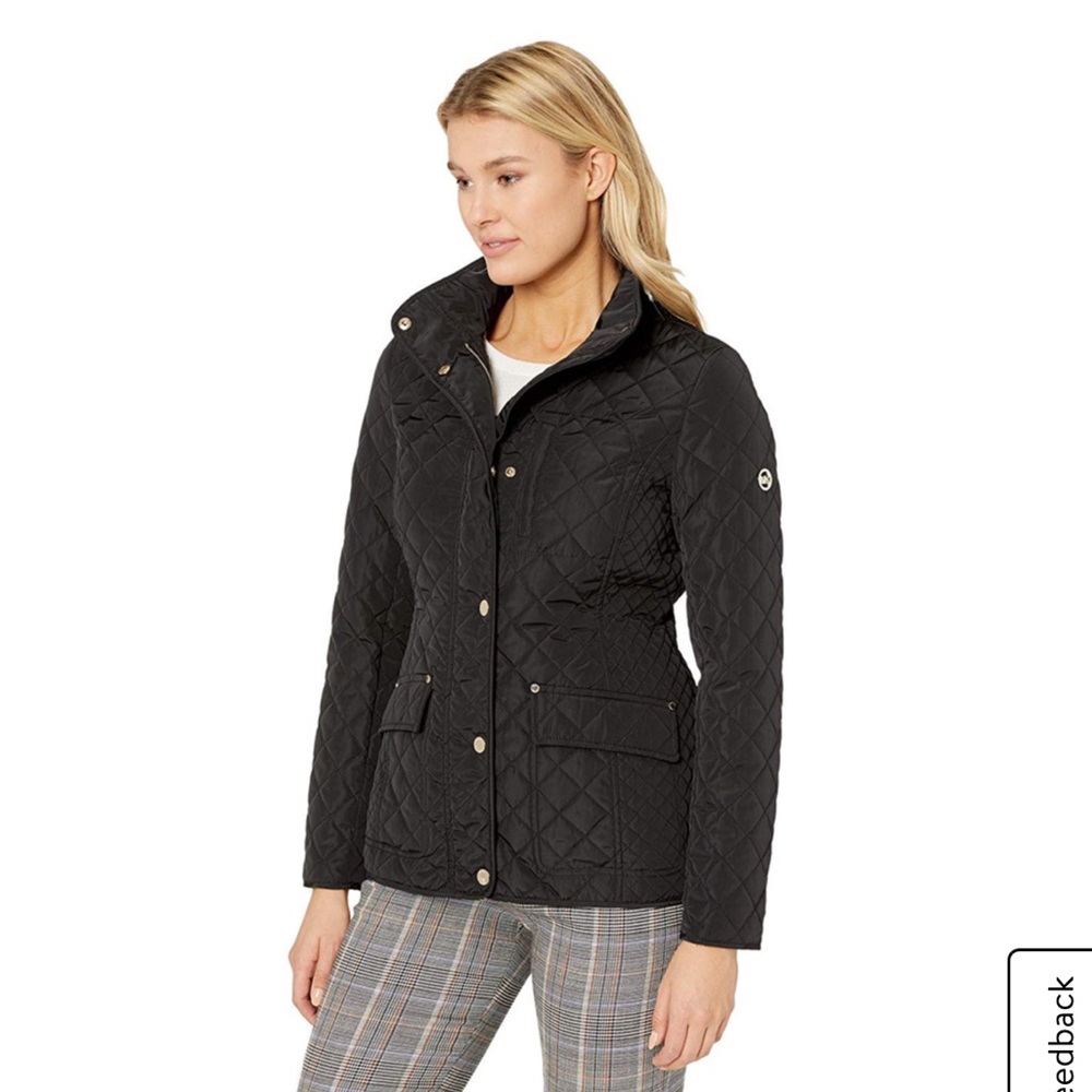 NWOT Michael Kors Short Quilt Coat